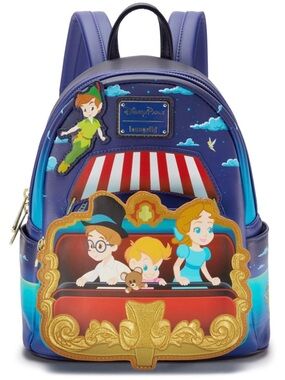 Loungefly Peter Pan Flight Mini Backpack - Disney Park Exclusive NWT